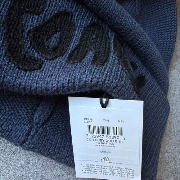 Brand NEW Coach | Scooby Doo! Beanie NWT - Picture 2 of 4